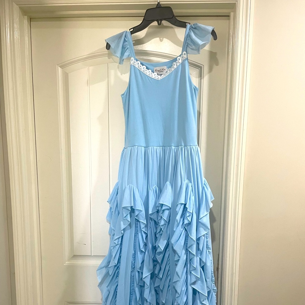 Beautiful Royal Roe Dress Size 14/16